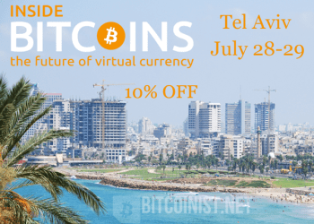 Inside Bitcoins Is Coming to Tel Aviv! – Get 10% OFF
