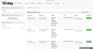 Mintsy Mining Rig Rental Bitcoinist