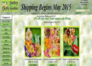 Smokeys Daylily Gardens Accepts DNotes and Bitcoin