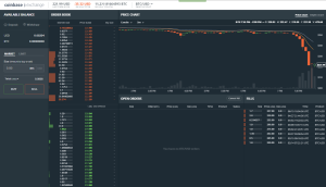 Coinbase Flash Crash