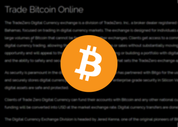 TradeZero Platfom Opens Off-Chain Exchange, Accepts BTC
