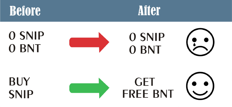 Snip – Bancor Airdrop