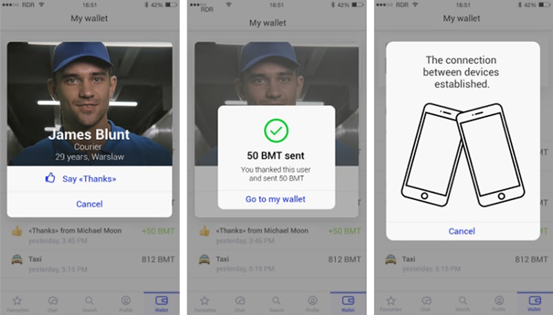 BMRADAR wallet for BMCHAIN