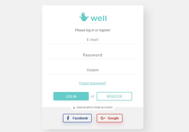 WELL Login