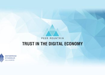 Peer Mountain Joins the Largest Open-Source Blockchain Initiative, Enterprise Ethereum Alliance