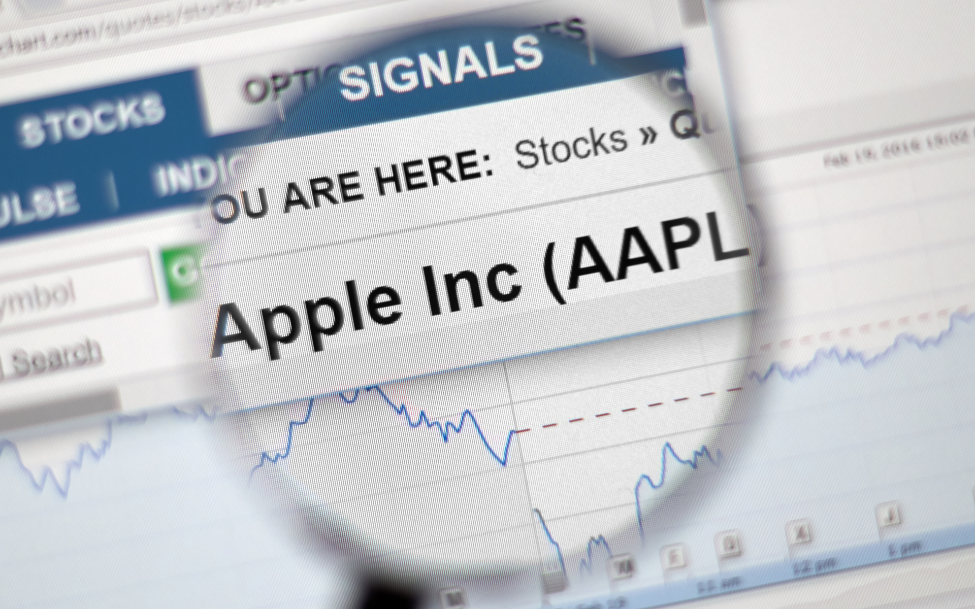 apple stock