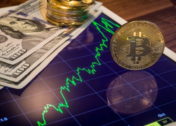 Bitcoin price rising