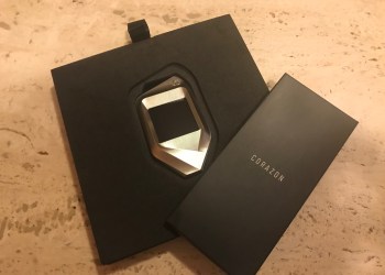 Store your Bitcoin with the Gray Trezor Corazon