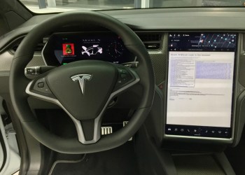 bitcoin node in tesla