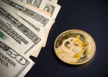 Dogecoin and dollars.
