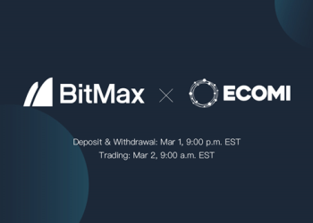 ECOMI to List OMI Tokens with BitMax