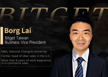 Bitget announces vice president of Taiwan business, the former head of Uber sales