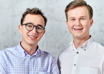 Picture of the two founders of Ramp standing side by side