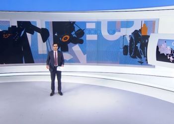 Aljazeera, the set from the Counting The Cost show