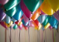 Max Keiser, balloons for a party