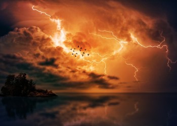 Strike, Lightning and clouds