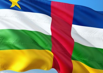 Central African Republic Flag