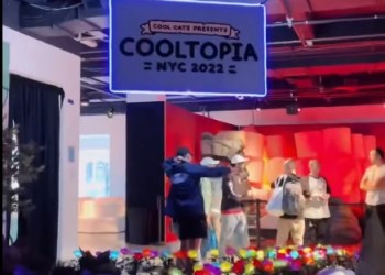 NFT NYC, the Cool Cats exhibit