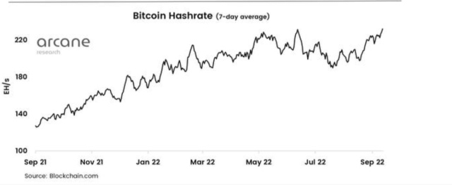 bitcoin hash rate