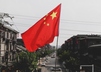 China’s Crypto, China’s flag waving