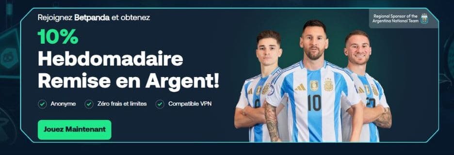 bonus de cashback sur les paris sportif crypto chez betpanda