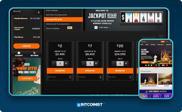 Ignition casino bonuses screenshot