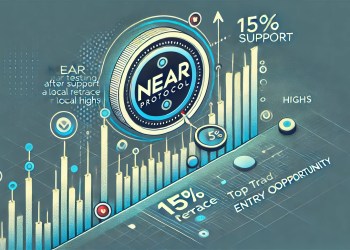 NEAR Testing Support After A 15% Retrace From Local Highs: Top Trader Shares Entry Opportunity