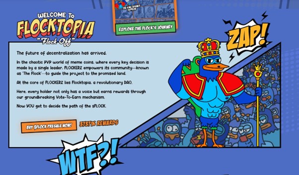flockerz flocktopia - Flockerz ICO Mencapai $9,7 Juta dengan 9 Hari Tersisa – Apakah FLOCK Siap Melonjak Setelah Listing?
