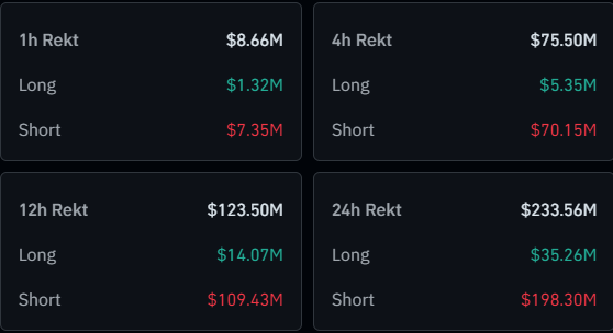 Bitcoin & Crypto Liquidations