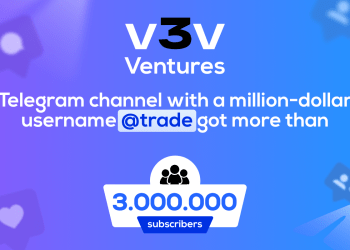 Telegram channel with a million-dollar username @trade got more than 3 million subscribers
