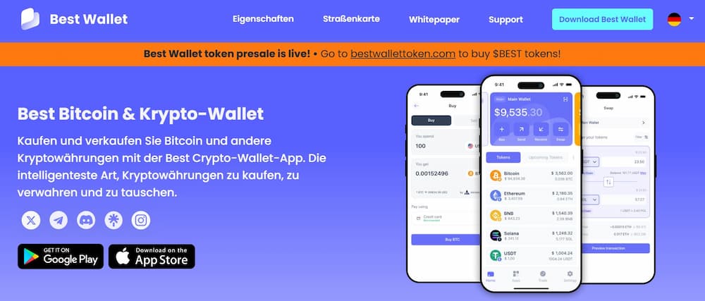 Krypto Wallet einrichten