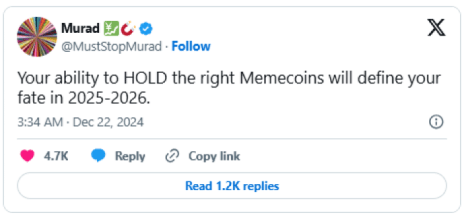 Murad on X