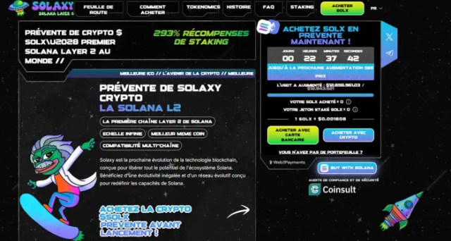 Solaxy prevente janvier 2025