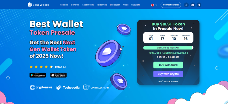 Profiteert Best Wallet van een stijgende Bitcoin koers?