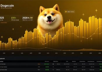 L’analista prevede il futuro di Dogecoin: target di prezzo per 2025 e 2028