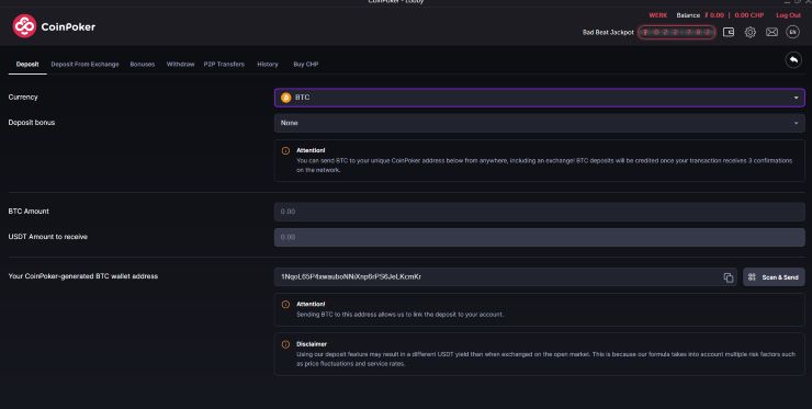 CoinPoker Step 3 Deposit Funds
