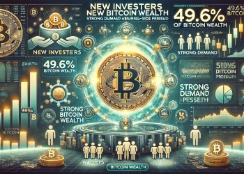 New Investors Hold 49.6% Of Bitcoin Wealth – Data Shows Strong Demand Absorbing Sell-Side Pressure
