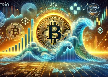 Bitcoin Monthly Realized Volatility Sits Below Cycle Peak Levels – Room For A Breakout?