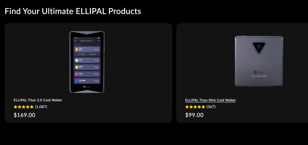 Ellipal - Wallet Kripto terbaik