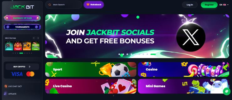 promotional offerings as seen as Jackbit Litecoin casino