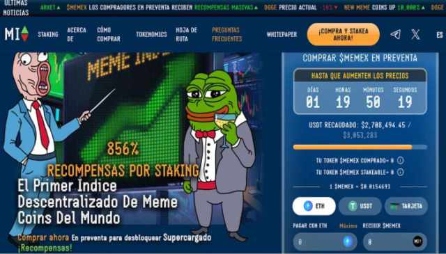 Desde el lanzamiento del token $TRUMP las mejores meme coins se benefician del entusiasmo de los inversores