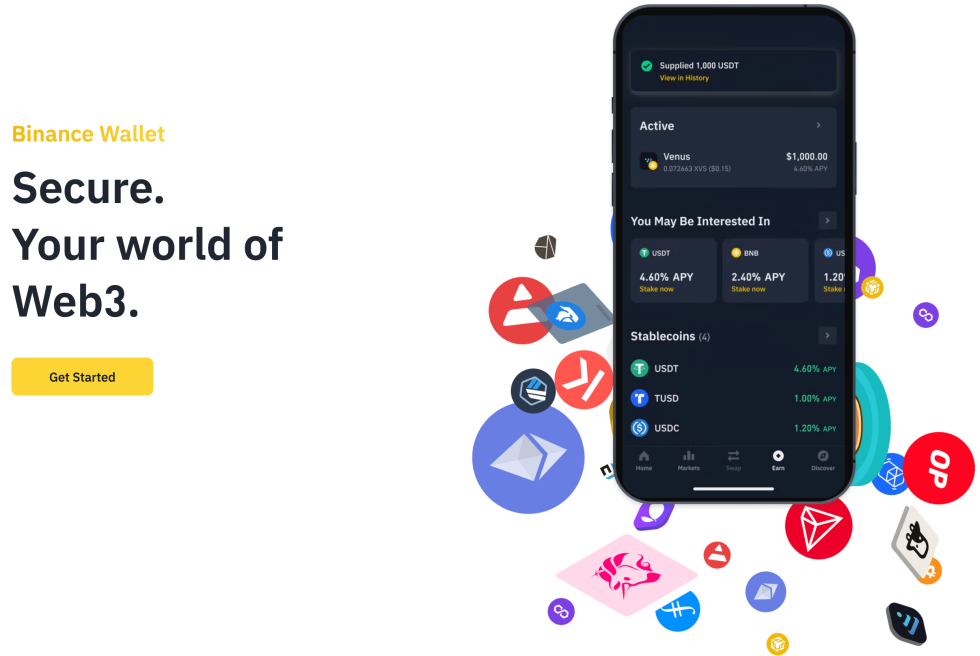 Binance Wallet - Dompet Crypto Terbaik