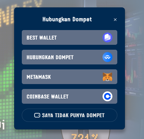 Hubungkan Dompet - Prediksi Harga Meme Index