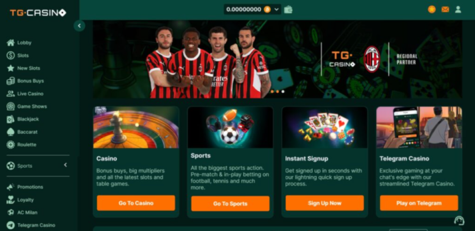 TG.Casino футболни залози