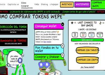 Quedan 19 días para el lanzamiento de la meme coin viral $WEPE ¿La siguiente criptomoneda en hacer un x100?