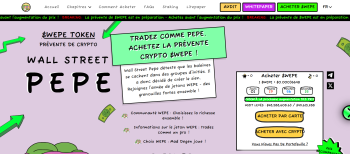 WEPE-prévente