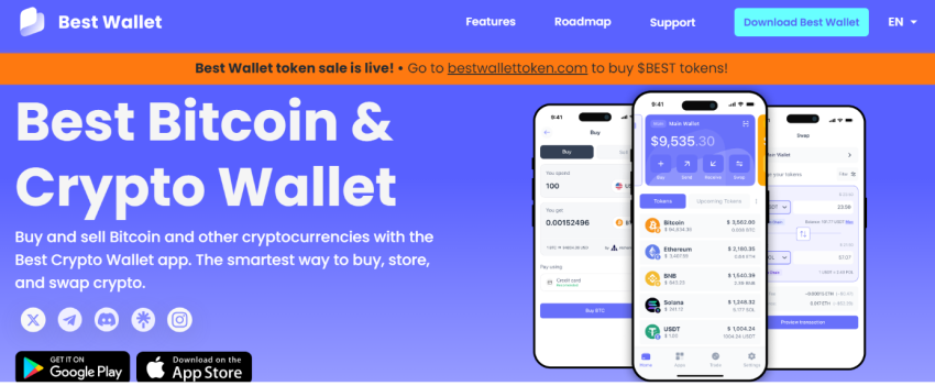 best wallet token $Best presale