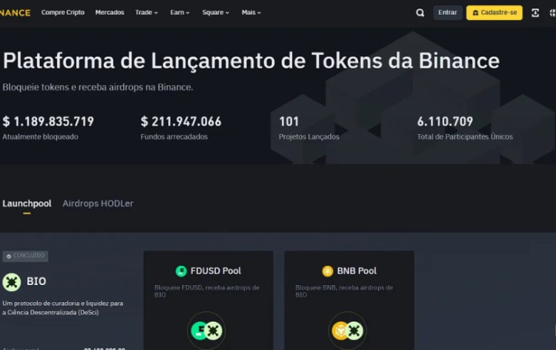 próxiimo lançamento na binanca saiba quais são