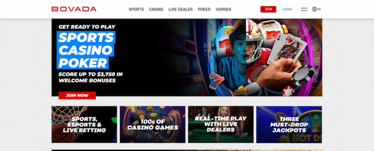 bovada casino homepage tx
