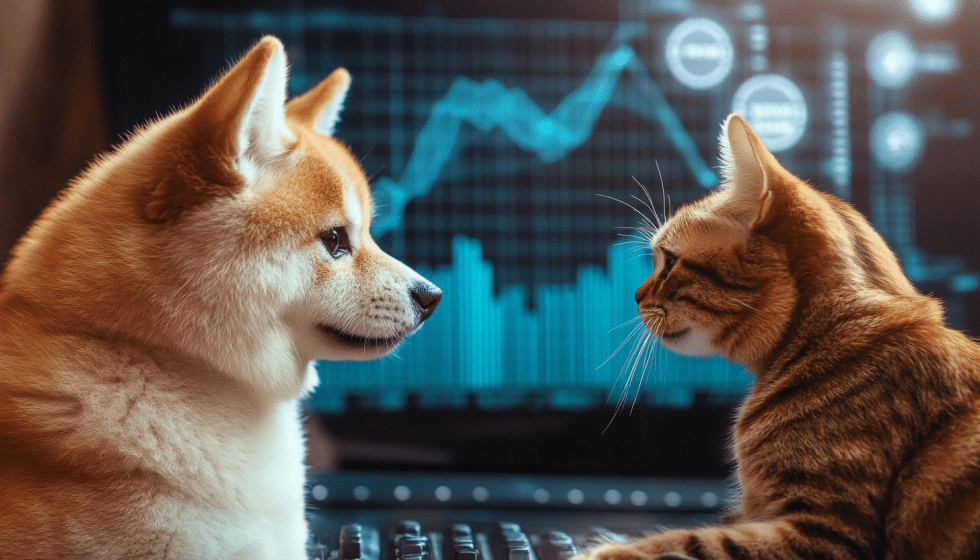 dogecoin i catslap pojedynek